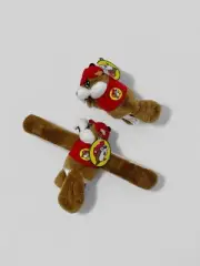 Buc-ee's Beaver Plush Slap Bracelet Souvenir Novelty Advertising Adult Child New