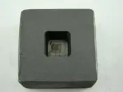 1/2 oz Gold 1/4 oz Silver Bar High Density Graphite Mold Tall Cube Copper (G48)