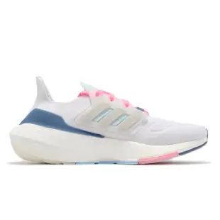 adidas 慢跑鞋 Ultraboost 22 W 白 藍 粉紅 愛迪達 避震中底 女鞋 【ACS】 GX5929