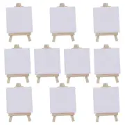 10 PCS Easel for Painting Mini Easels Display Chalk Board Kids