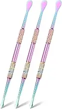 uxcell 3 Pcs Wax Carving Tools Stainless Steel 4.6 Inch Double-Headed Wax Carving Sculpting Tools for Modeling Sculpting Shaping, AB