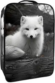 [YTYVAGT] Travel Shoe Bag,Waterproof Portable Organizer Storage Shoe Pouch,White Cute Fox