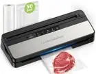 Vacuum Sealer Machine, Multi-Functional Food Sealer with 50 Vacuum Bags & 1 Roll