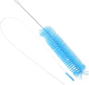 HOUDERCO 2pcs Flexible Long Tube Cleaning Brush Versatile Dryer Vent Cleaner Tool for Efficient Maintenance Tight Spaces Stylish Design for Wash Machines and Dryers
