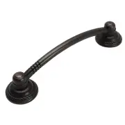 Cosmas Cabinet Hardware Oil Rubbed Bronze Rope Handle Pulls #4689ORB
