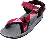 [OutPro] Sandals for Women, Sports Sandals, Beach Sandals, Flat Trekking and Hiking Sandals, Non-Slip and Durable Beach Shoes, Sports Sandals for Outdoor Use, Black