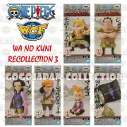 ONE PIECE WCF World Collectable Figure WA NO KUNI RECOLLECTION 3 FULL SET