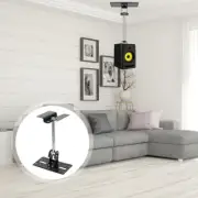 Soundbar Hanging Bracket Wall- Mounted Rack Speaker Stands Audio Bracket
