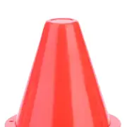 (Red)10pcs Soccer Training Cone Football Barriers Plastic Marker Holder DP