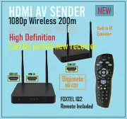 Digimate WD-820 1080p High Definition HDMI AV Sender Receiver Plus IQ2 Remote