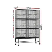 i.Pet Bird Cage 175cm Large Aviary