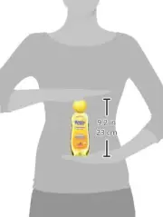 Chamomile Ricitos de Oro Shampoo| Baby Shampoo with Pop-Up Rattle Cap, Parabe...