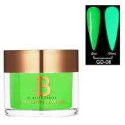 Billionaire SNS Gelish Dip Dipping Acrylic Nail Powder Glow In The Dark 008 56g
