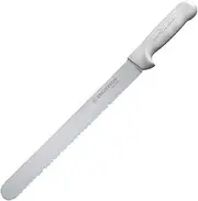 Dexter-Russell Sani-Safe Scalloped Slicer, 30 cm, White (DRI 13463)
