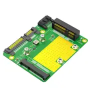 Dual Msata SSD to Dual SATA3 Adapter Card Replacement Accessories for6580