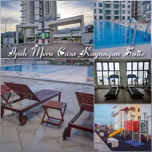克勒邦的3臥室公寓 - 325平方公尺/2間專用衛浴Ipoh Meru Casa Kayangan Suites MAPS & Casuarina