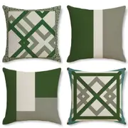 4Pcs Cushion Cover Throw Pillowcase Sofa Pillow Covers Home Decor