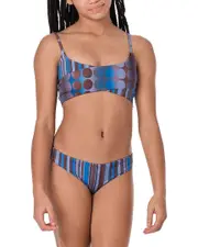 Submarine Line Crossed Swimwear