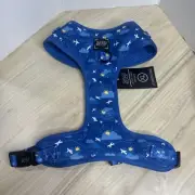 Dog Harness Travel Puppy Adjustable Harness Sassy Wood XL New