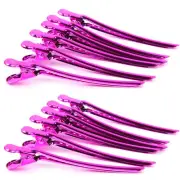 2PCs Hairdressing Sectioning Alligator Metal Hair Clips