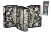 Zippo 48398 Tattoo theme design 360 nautical Lighter + FLINT PACK