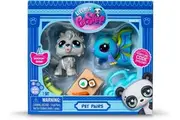 Littlest Pet Shop Pet Pairs with Virtual Code Dog #20 and Fish #24