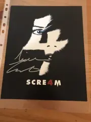 Aimee Teagarden Scream Signed 8 X 10 Photo With COA