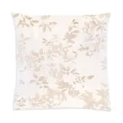 Christian Fischbacher Leaves Jacquard Euro Sham