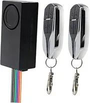 Kichvoe 1Set Wireless Electric Theft Security Sensor for Electromobiles Loud Siren Easy Installation Durable Design