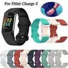 Sport Silicone Strap Smartwatch Watch Band Wristband For Fitbit Charge 5