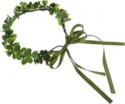 [Mikinona] Fairy Headband Realistic Leaves Hawaii Style Headband for Boys and Girls for Parties