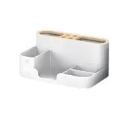 Multi-purpose Storage Box Detachable Desktop Desk Stationery Cosmetic Box Pen Holder Storage Stand For Home Office Organizer