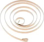 MOLUCKFU Stainless Steel Coil Spring for Clockwork Precision Designed Replacement Part for Noisemakers Stable Power Output for Enhanced Performance