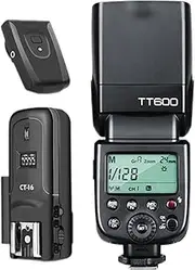 Generic TT600 Camera Flash with ct-16 Flash Trigger Practical Accessories Replacement