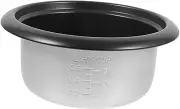 Rice Cooker Liner Cuckoo Rice Cooker Rice Maker Rice Cooker Inner Pot Rice Cooker Pot Replacement Rice Cooker 5 Cup Non Pan Rice Cooker Steamer Plus Rice Pot Silver Aluminum Alloy