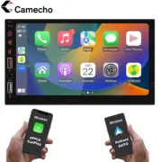 Double 2 Din 7 inch Car Stereo Radio Apple CarPlay/Android Auto Touch Screen USB