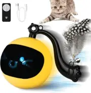 Interactive Cat Toy Ball with Remote Control, Automatic Moving & Rolling Cat Fea