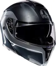 AGV Streetmodular Levico, flip up helmet , color: Dark Grey/Silver , size: XS