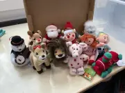 RUDOLPH ISLAND OF MISFIT TOYS PLUSH STUFFINS CVS 1998 Set Of 12 W TAGS