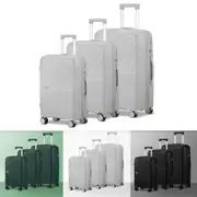 Mazam 3PCS Luggage Suitcase Trolley Set Travel PP Case TSA Lock Storage