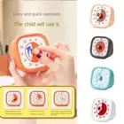 Alarm Clock 60 Minutes Visual Timer Square Kitchen Timer Students Learning