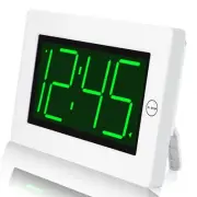 LED Digital Clock, Alarm Clock, Wall Clock, 3" LED Digit Display, Adjustable ...