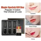 Carotene Moisturize Lipstick Long Lasting Tighten Color Lip Changing Balm F8F8