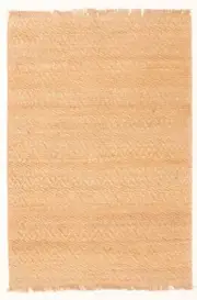 Vintage Hand Woven Kilim Rug 5'3" x 7'10" Traditional Jute Carpet