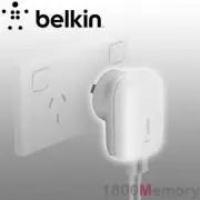 Belkin Boost Charge 37W Dual Port USB-A USB-C PD 3.0 PPS Home AC Wall Charger
