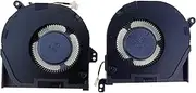 Sicastar New CPU and GPU Cooling Fan for Dell XPS 15 9500 9510 Precision 5550 5560 Series Laptop