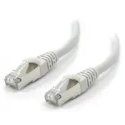 Alogic 0.5m Grey 10G Shielded Cat6a Network Cable Patch Cables - C6A-0.5-Grey-SH