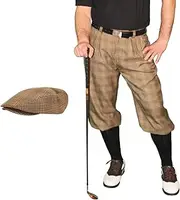 [Golf Knickers] Wool Cap: Mens - 'Par 5' - Scottsdale