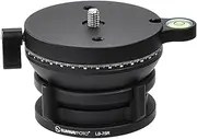 SUNWAYFOTO LB-75R 360 Panoramic Leveling Base Tripod Head 33 lbs (15kg) Load Capacity