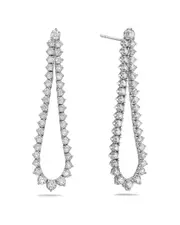 Forever Creations 14K 2.85 ct. tw. Diamond Graduated Earrings